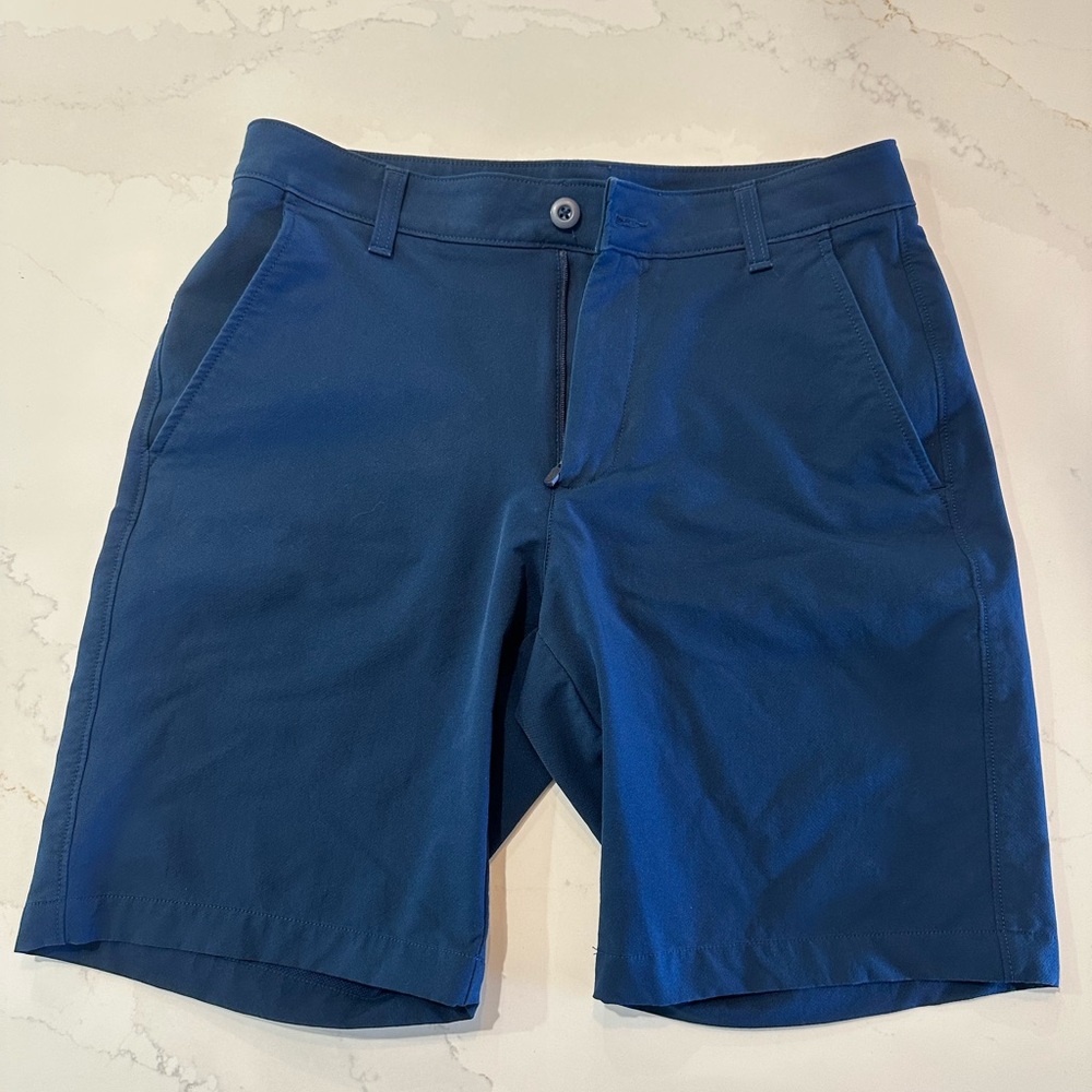 Under Armor Men's Blue Golf Shorts